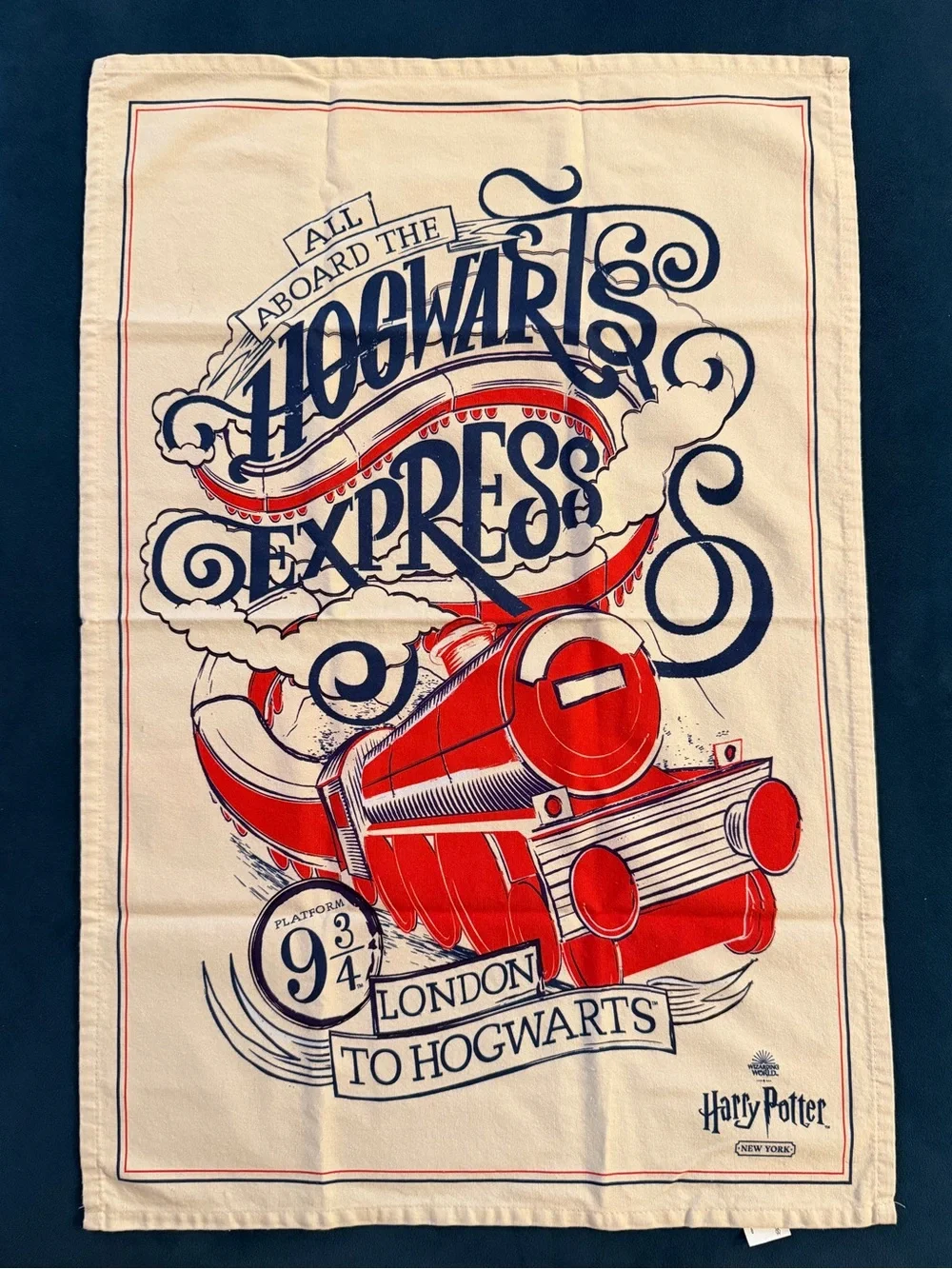 NWOT - Hogwarts Express Tea Towell